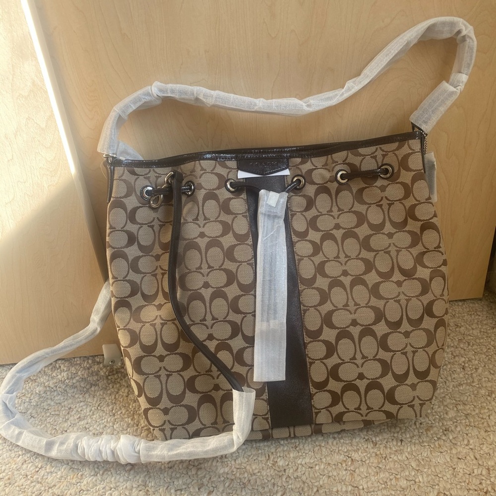 Coach canvas bag